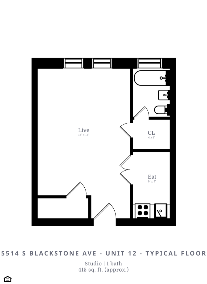 5514 S Blackstone Ave Studio-2 Beds Apartment for Rent - Photo Gallery 15